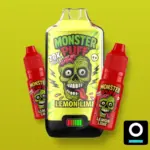 Φωτογραφία του προϊόντος Monster Puff 28K Kit 2ml & 2x10ml 20mg Lemon Lime.