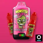 Φωτογραφία του προϊόντος Monster Puff 28K Kit 2ml & 2x10ml 20mg Strawberry Gummy Bear.