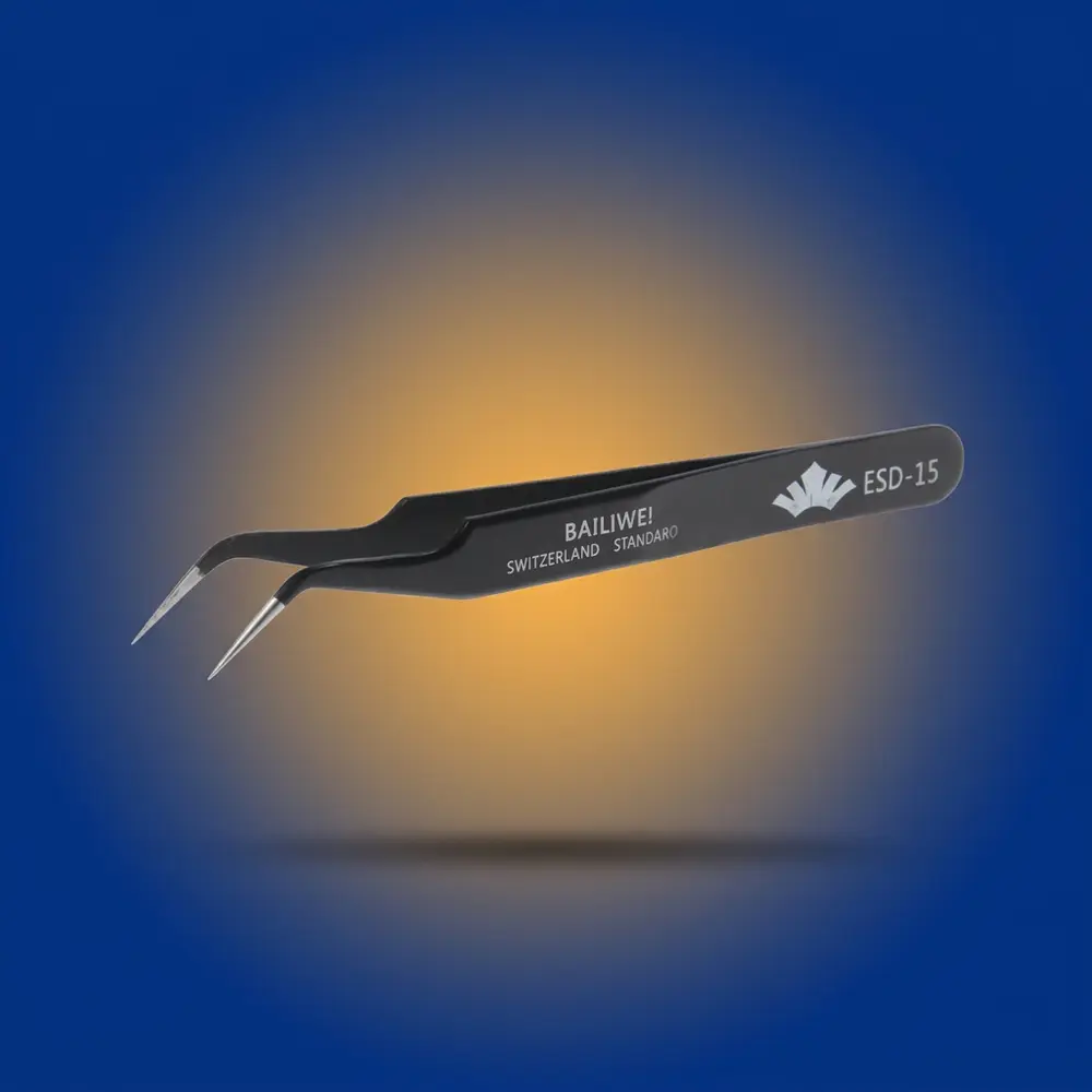 OEM Precision elbow tweezer ESD-1S