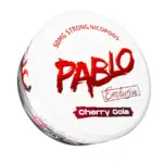 Φωτογραφία του προϊόντος Pablo Exclusive Nicotine Pouches 50mg/g Cherry cola.