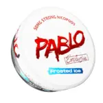 Φωτογραφία του προϊόντος Pablo Exclusive Nicotine Pouches 50mg/g Frosted Ice.