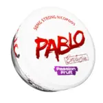 Φωτογραφία του προϊόντος Pablo Exclusive Nicotine Pouches 50mg/g Passion Fruit.