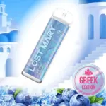 Φωτογραφία του προϊόντος Lost Mary QM1000 20mg 2ml Disposable Vape Blueberry Ice.