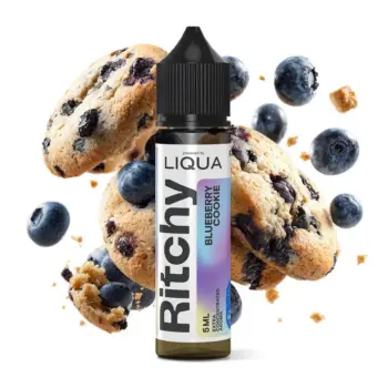 Φωτογραφία του προϊόντος Ritchy by Liqua 5/60ml - Blueberry Cookie.