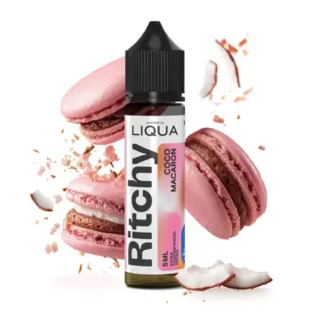 Φωτογραφία του προϊόντος Ritchy by Liqua 5/60ml - Coco Macaroon.