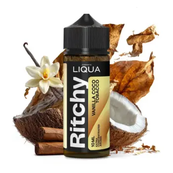 Φωτογραφία του προϊόντος Ritchy by Liqua 10/120ml - Vanilla Coco Tobacco.