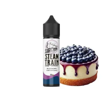 Φωτογραφία του προϊόντος Steam Train Disposable Edition 20/60ml Blueberry Cheesecake.