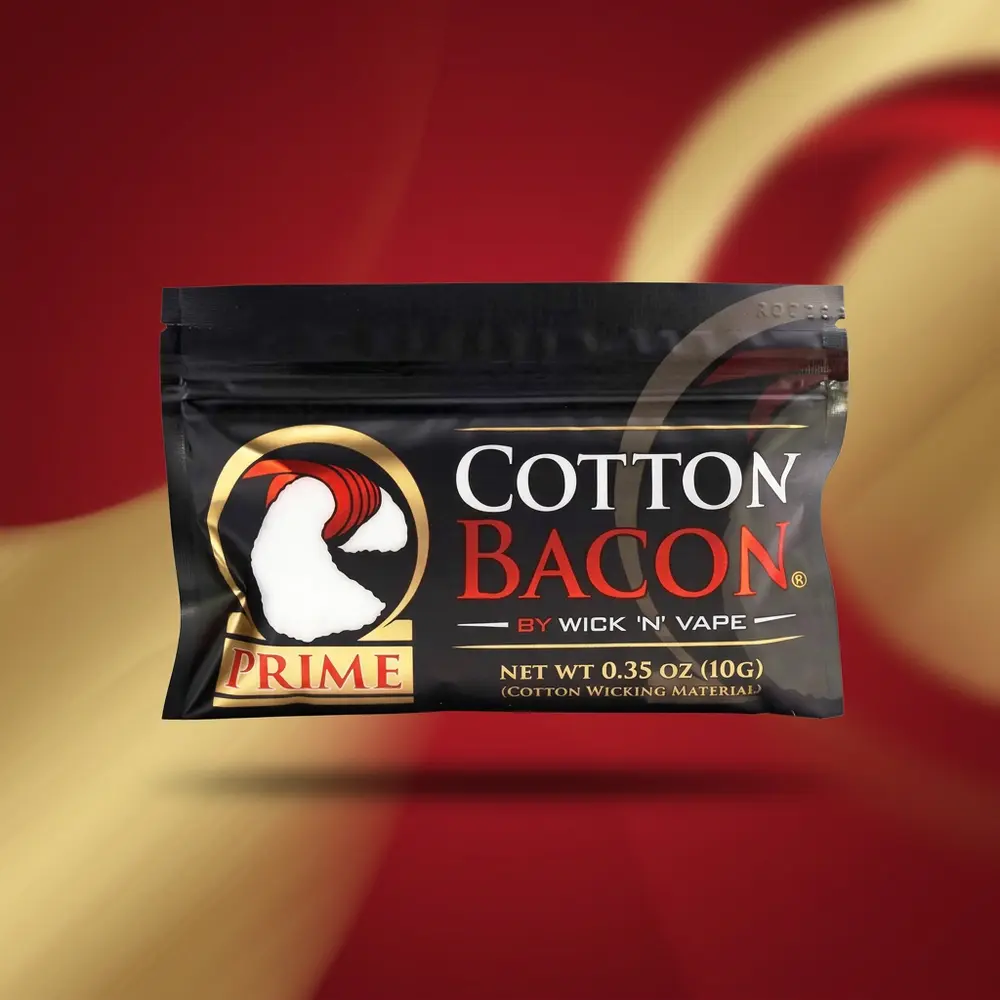 Wick 'n' Vape Cotton Bacon Prime 10gr