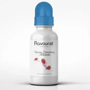 Φωτογραφία του DIY αρώματος Flavourist Yammy Strawberry Milshake 15ml.