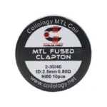 Φωτογραφία του προϊόντος Coilology MTL Fused Clapton Coil Ni80 0.8ohm.