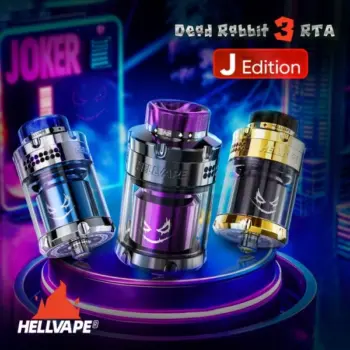 Φωτογραφία του προϊόντος Hellvape Dead Rabbit 3 RTA Joker Edition.