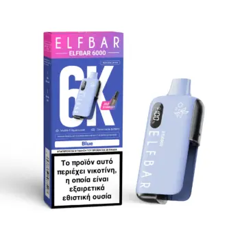 Elf Bar EB6000 Disposable Vape 6000puffs - Blue