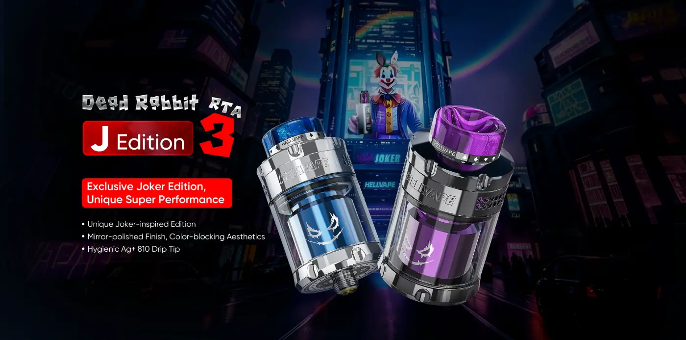 Hellvape Dead Rabbit 3 RTA Joker Edition 25mm 5,5ml