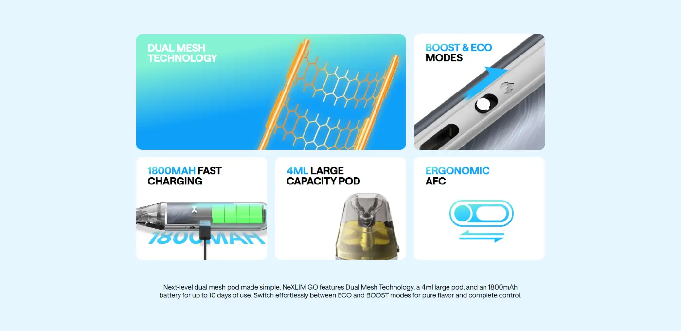 Oxva NeXlim Go Pod Kit 1800mAh 4ml