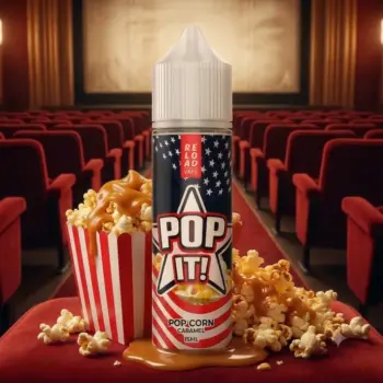 Φωτογραφία του προϊόντος Reload Vape Pop It 15/60ml Pop Corn Caramel.