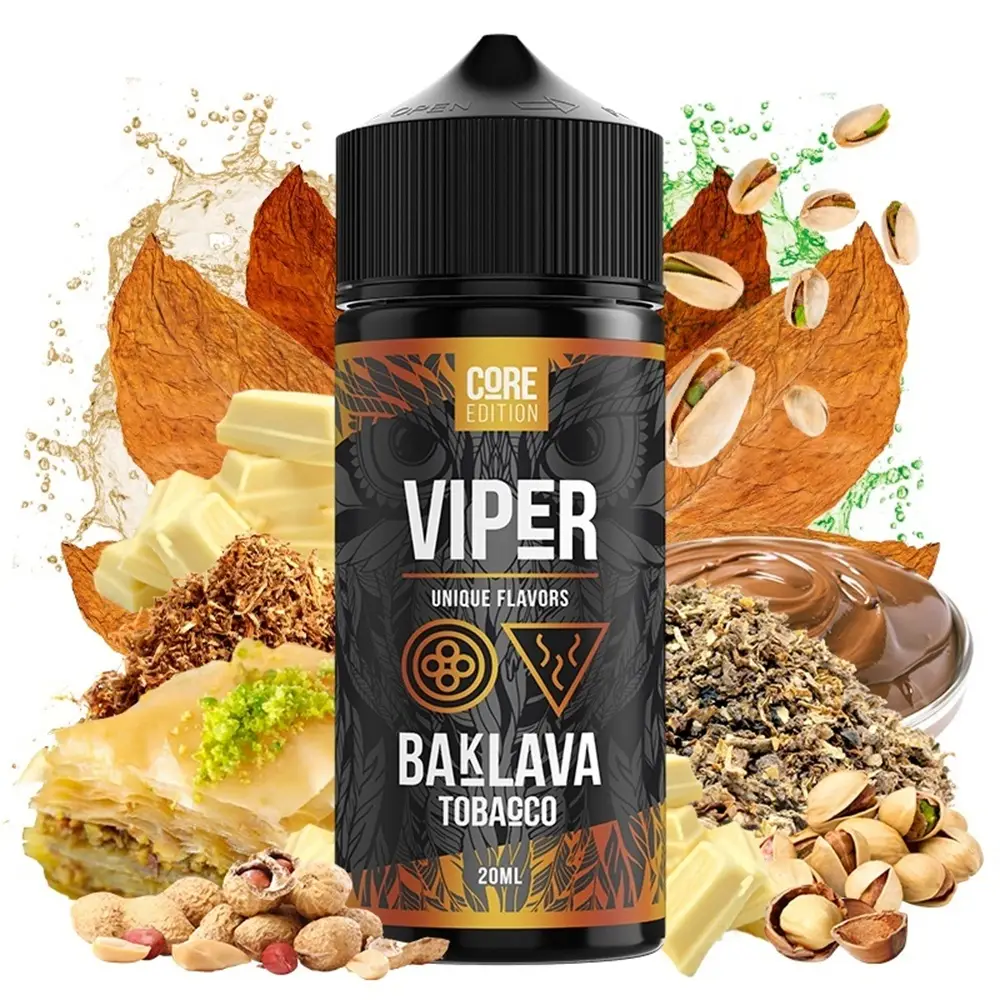 Viper Core Edition 20/120ml - Baklava Tobacco