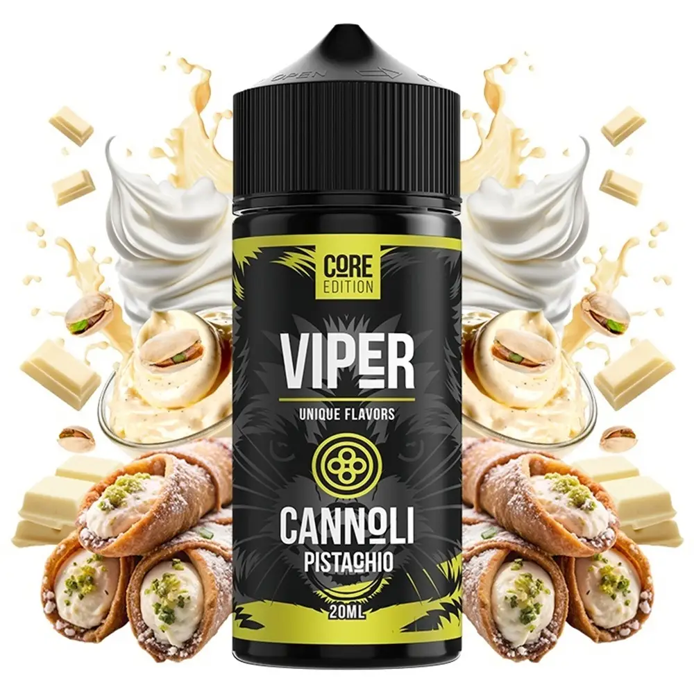 Viper Core Edition 20/120ml - Cannoli Pistachio