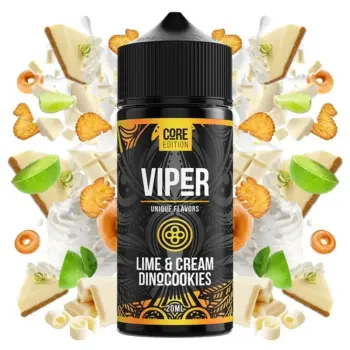 Φωτογραφία του προϊόντος Viper Core Edition 20/120ml Golden Owl Lime & Cream Dinocookies.