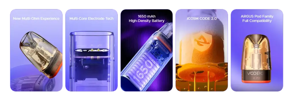 VOOPOO Argus G4 Mini 1650mAh