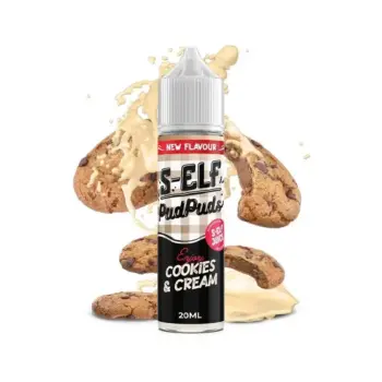 Φωτογραφία του προϊόντος S-Elf Juice Pud Puds 20/60ml - cookies And Cream.