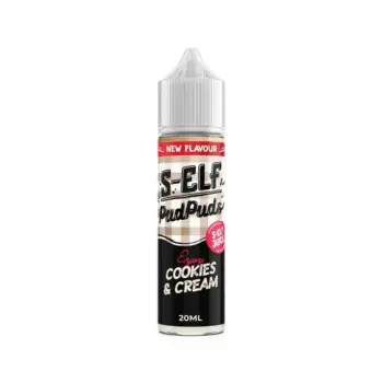 Φωτογραφία του προϊόντος S-Elf Juice Pud Puds 20/60ml - cookies And Cream.