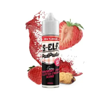 Φωτογραφία του προϊόντος S-Elf Juice Pud Puds 20/60ml - Strawberry Jam & Clotted Cream Scone.