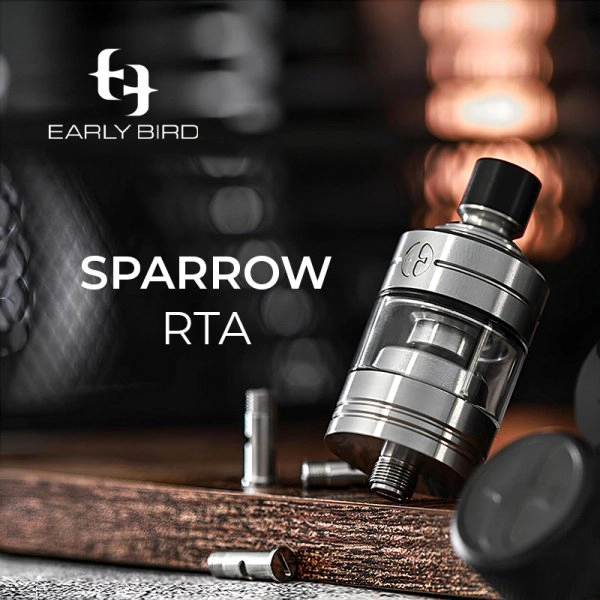 Early Bird Sparrow RTA 2/3.7ml 24mm
