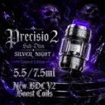 Φωτογραφία του προϊόντος BD Vape Precisio 2 Sub-Ohm 7.5ml Silver Night Limited Edition.