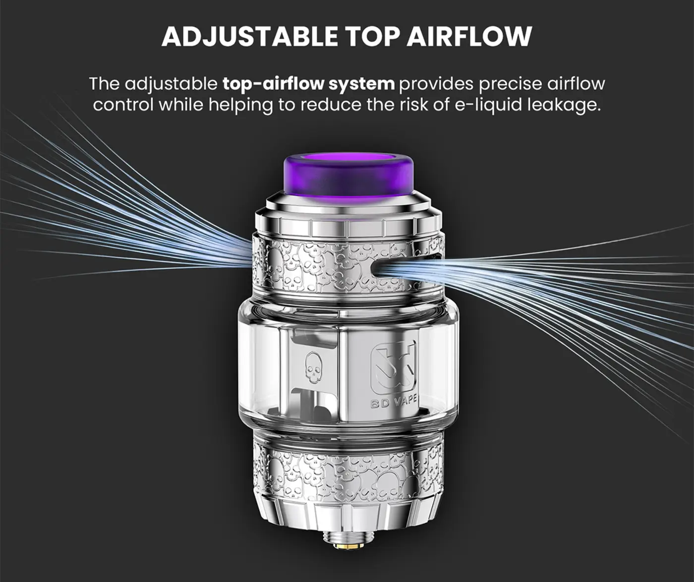 BD Vape Precisio 2 Sub-Ohm 7.5ml Silver Night Limited Edition