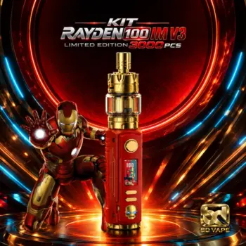 Φωτογραφία του προϊόντος BD Vape Rayden Kit 100 V3.0 IM Limited Edition 3000pcs.