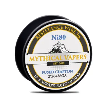Σύρματα Mythical Vapers Fused Clapton Ni80 3m.
