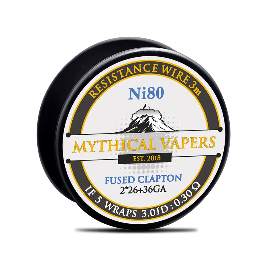 Mythical Vapers Fused Clapton Ni80 3m