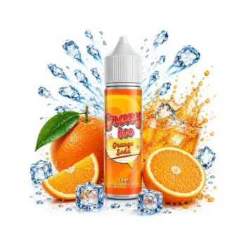 Φωτογραφία του προϊόντος Crazy Ice 10/60ml - Orange Soda.