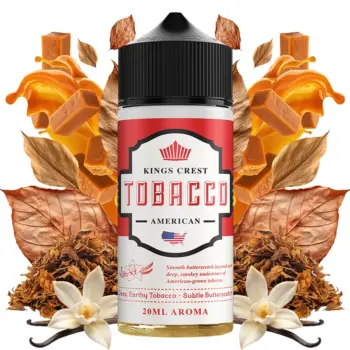Φωτογραφία του προϊόντος Kings Crest Tobacco 20/120ml - American