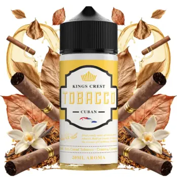 Φωτογραφία του προϊόντος Kings Crest Tobacco 20/120ml - Cuban