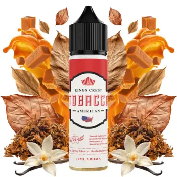 Φωτογραφία του προϊόντος Kings Crest Tobacco 10/60ml - American