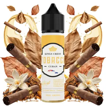 Φωτογραφία του προϊόντος Kings Crest Tobacco 10/60ml - Cuban