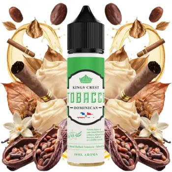 Φωτογραφία του προϊόντος Kings Crest Tobacco 10/60ml - Dominican