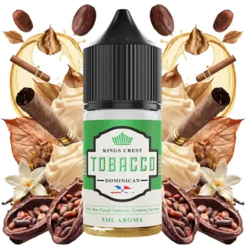 Φωτογραφία του προϊόντος Kings Crest Tobacco 5/30ml - Dominican